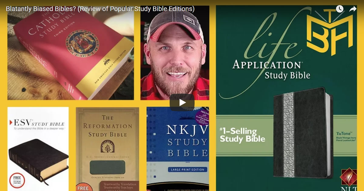 Video Screenshot - Blatantly Biased Bibles